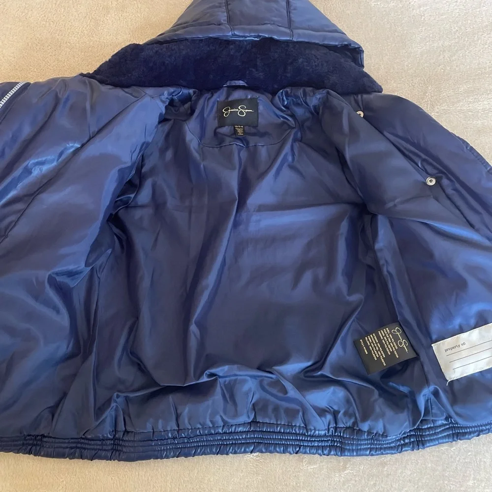 Jessica Simpson Toddler Puffer Coat - Size 5/6 - Picture 9 of 15